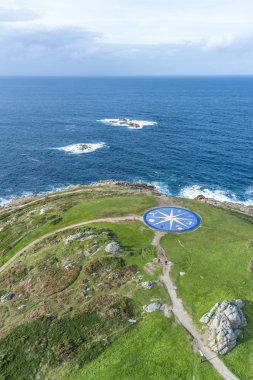 Pusula gül a coruna, Galiçya, İspanya.