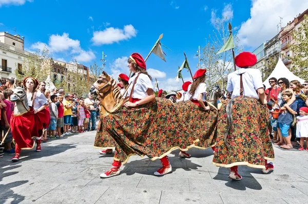 Cercavila festa hlavní vilafranca del penedes — Stock fotografie