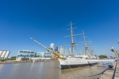 Buenos Aires 'teki Puerto Madero Bölgesi, Arjantin.