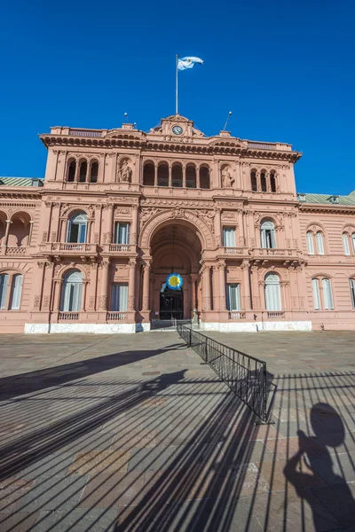 Casa rosada byggnad i buenos aires, argentina. — Stockfoto