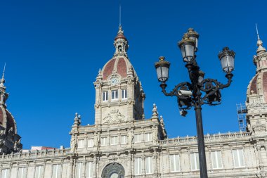 coruna belediye binası içinde bir coruna, İspanya.
