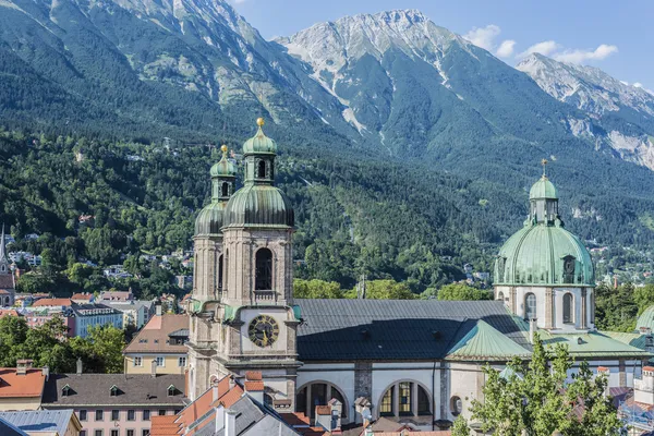 Cattedrale di San Giacomo a Innsbruck, Austria . — Foto Stock