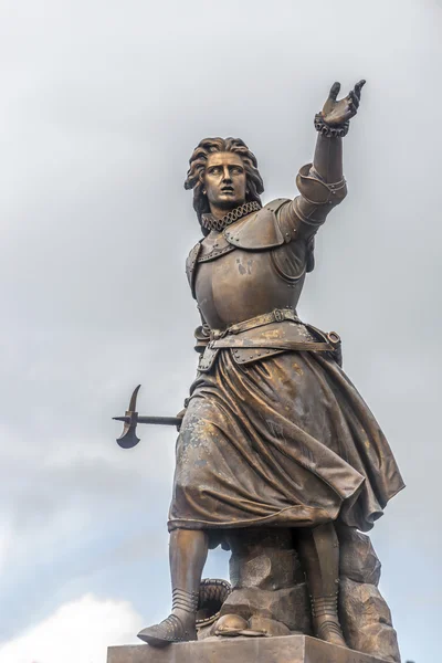 Marie-Christine de Lalaing em Tournai, Bélgica . — Fotografia de Stock