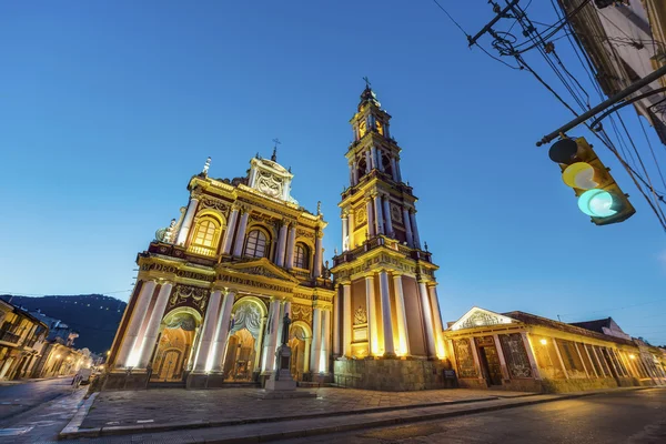 São Francisco na cidade de Salta, Argentina — Fotografia de Stock