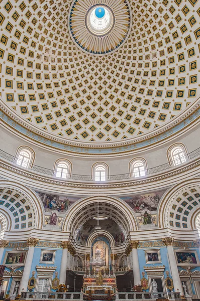 Church Rotunda of Mosta, Malta — Stock Photo, Image