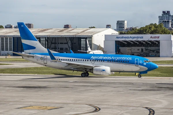 Aeroporto Jorge Newbery, Argentina — Foto Stock