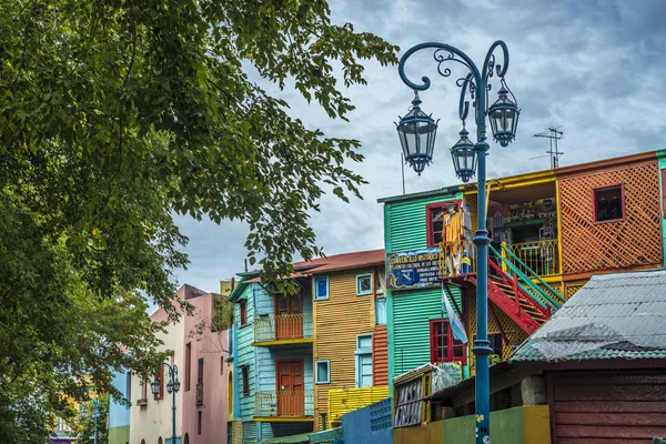 Caminito 街在布宜诺斯艾利斯，阿根廷. — 图库照片