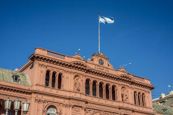 Casa rosada byggnad i buenos aires, argentina. — Stockfoto
