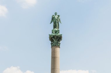Jubilee sütun castle Square Stuttgart, Almanya