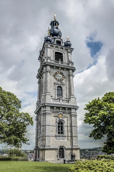 Glockenturm von Mons in Belgien. — Stockfoto