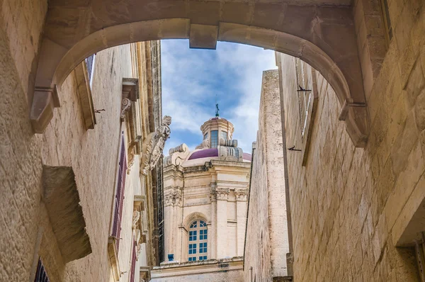 Καθεδρικός Ναός Αγίου Παύλου σε mdina, Μάλτα — Φωτογραφία Αρχείου