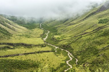 Piskopos yamaçta yol 40 salta, Arjantin.
