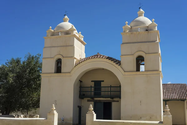 Chiesa di Molinos sulla Route 40 a Salta, Argentina . — Foto Stock