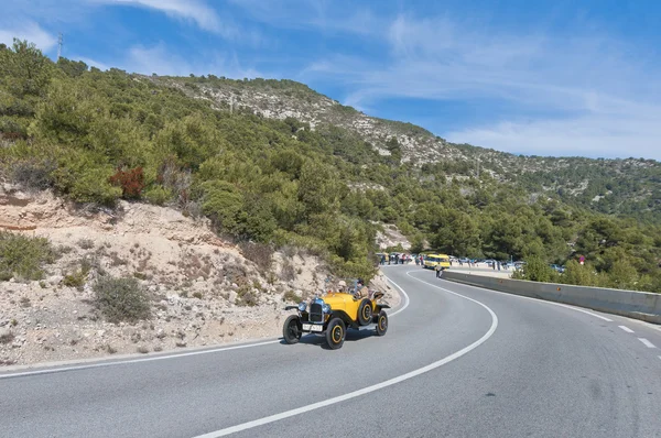 54ste rally barcelona-sitges tweede fase race. — Stockfoto