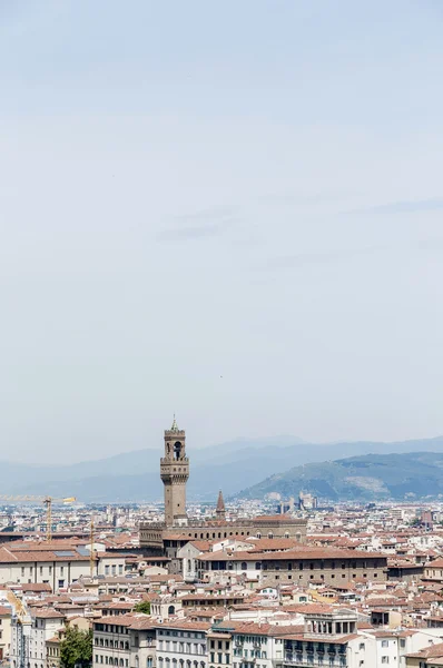 The Palazzo Vecchio, the town hall of Florence, Italy. — Stock Photo, Image