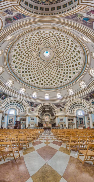 Iglesia Rotonda de Mosta, Malta — Foto de Stock