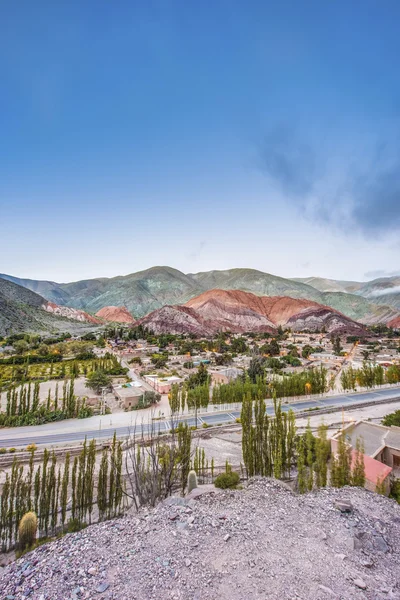 Hill jujuy, Arjantin yılında yedi renk. — Stok fotoğraf