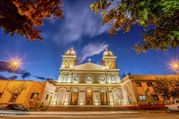 Kościół w mieście cafayate w salta, Argentyna. — Zdjęcie stockowe