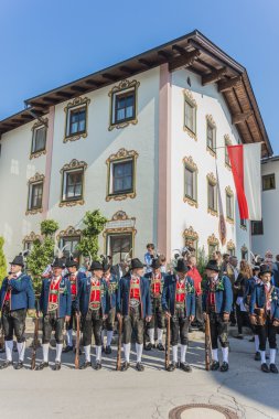 Maria yükseliş alayı oberperfuss, Avusturya.