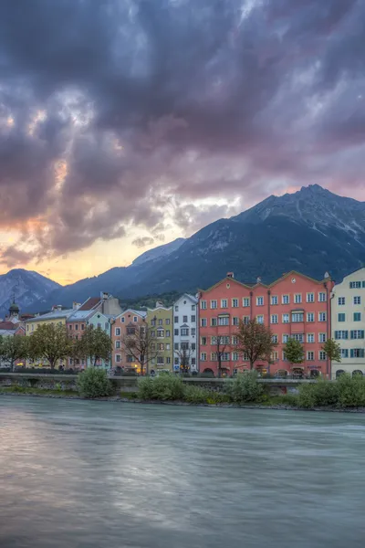 Mariahilf Street a Innsbruck, Austria . — Foto Stock