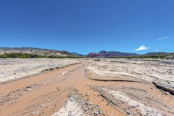 Rzeki Rio grande w jujuy, Argentyna. — Zdjęcie stockowe