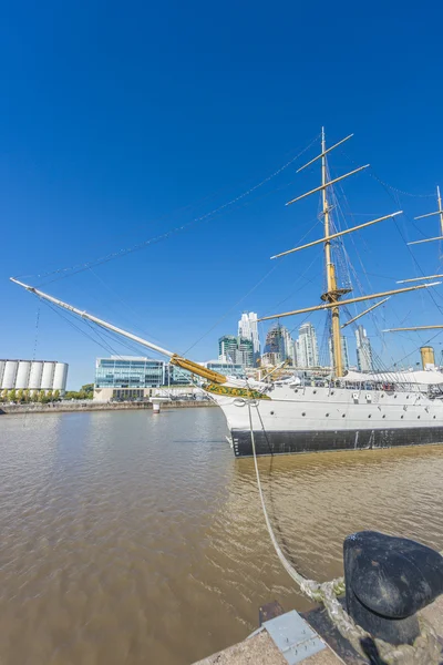 Puerto Madero District em Buenos Aires, Argentina. — Fotografia de Stock