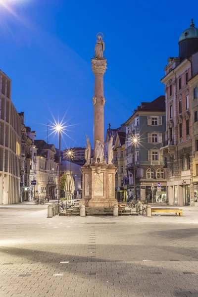 Coluna Santa Ana em Innsbruck, Áustria . — Fotografia de Stock