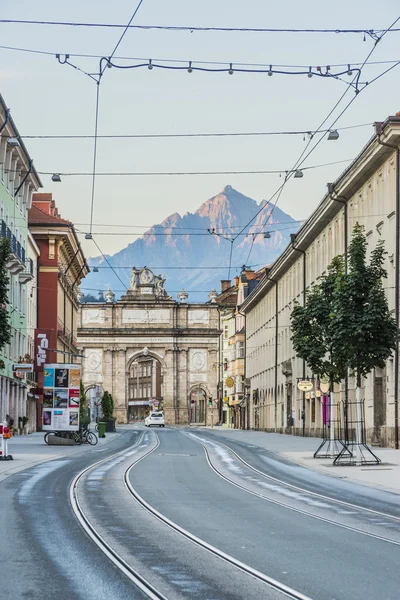Arco triunfal en Innsbruck, Austria . — Foto de Stock