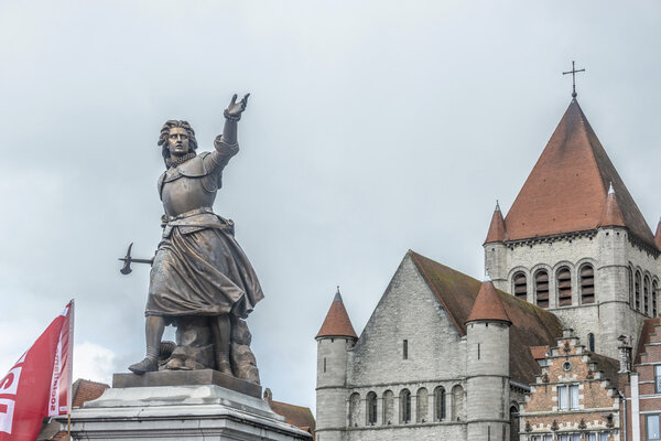 Мария-Кристина де Лален в Турне, Бельгия
.