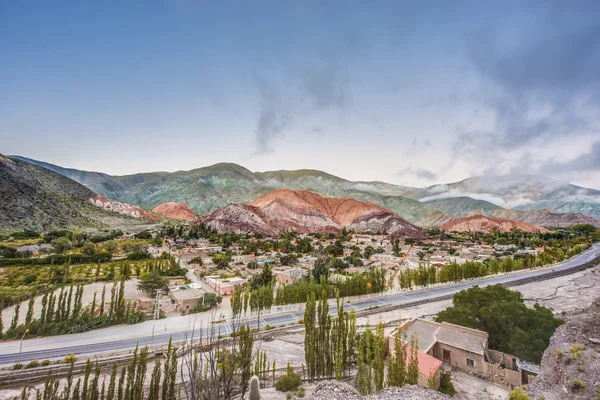 Hill jujuy, Arjantin yılında yedi renk. — Stok fotoğraf