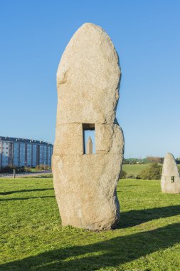 Dikilitaş park coruna, Galiçya, İspanya
