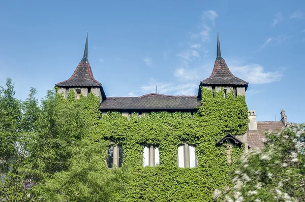 Castillo de Lichtenstein en Baden-Wurttemberg, Alemania — Foto de Stock
