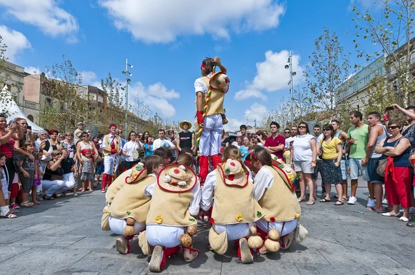 Cercavila Festa Maggiore Vilafranca del Penedes — Foto Stock