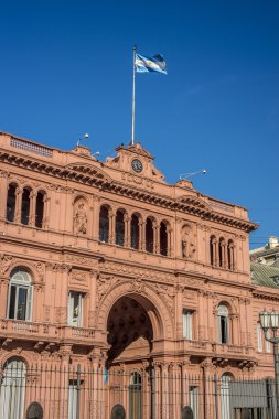 casa rosada bina buenos aires, Arjantin.