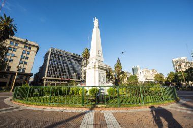 piramide de mayo buenos aires, Arjantin.