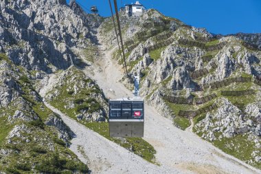 nordkette dağ tyrol, Innsbruck, Avusturya.