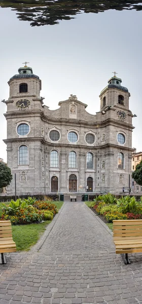 Cathedral of St. James in Innsbruck, Austria. — Stock Photo, Image