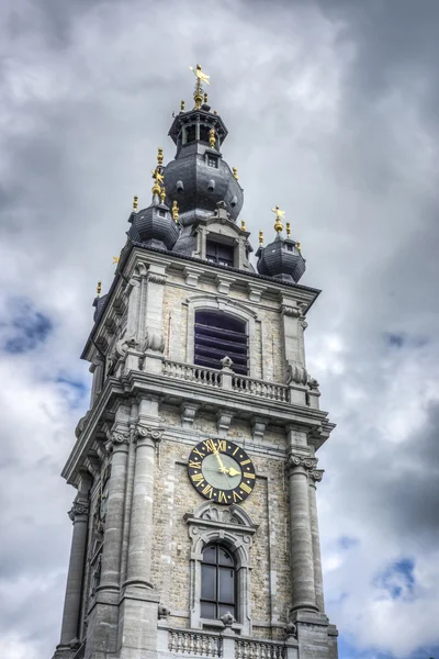 Belfry of Mons na Bélgica . — Fotografia de Stock