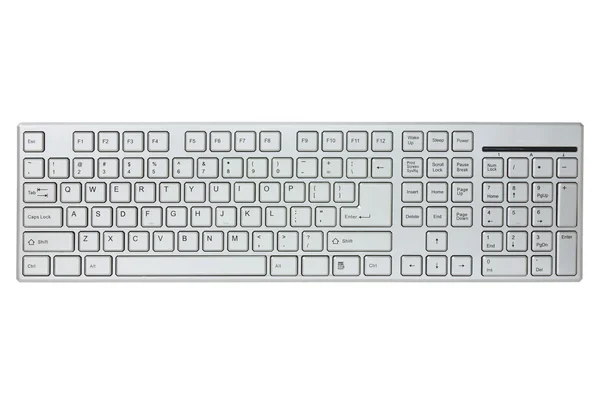 Teclado de computador moderno — Fotografia de Stock