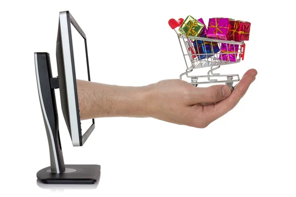 Concepto de e-shopping — Foto de Stock