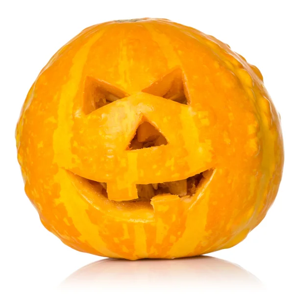Scary Halloween pumpkin — Stock Photo, Image
