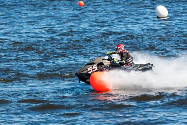 Kupiskis Lithuania 2022 Participants Uim Aquabike Baltic Cup 2022 Jet — Foto Stock