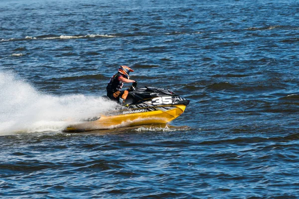 Kupiskis Lithuania 2022 Participants Uim Aquabike Baltic Cup 2022 Jet — Fotografia de Stock