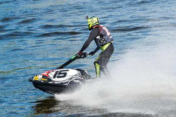 Kupiskis Lithuania 2022 Participants Uim Aquabike Baltic Cup 2022 Jet — Stok fotoğraf