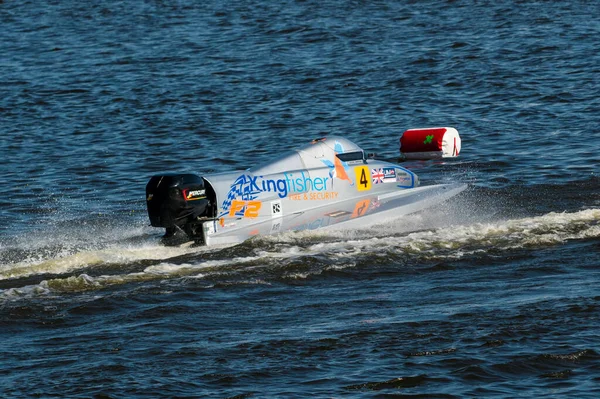 Kupiskis Lithuania 13Th August 2022 Powerboats Racing Uim World Championship —  Fotos de Stock