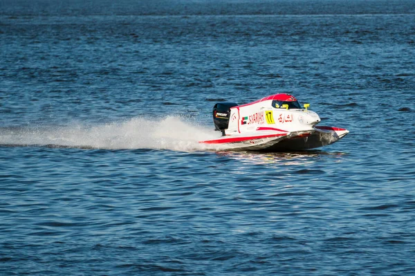 Kupiskis Lithuania Серпня 2022 Powerboats Racing Uim World Championship — стокове фото