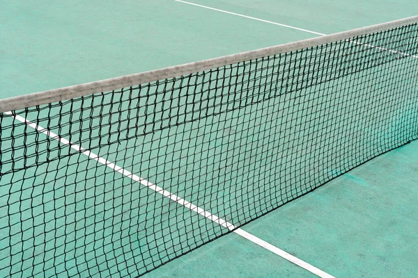 Açık Tenis Kortunun Bir Parçası — Stok fotoğraf