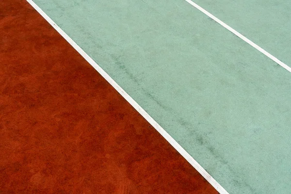 Surface Caoutchouc Couleur Rouge Bleue Sur Aire Jeux Sportive — Photo