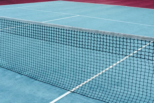 Tenis Kortunda Kafes Büyük Tenis Arka Plan — Stok fotoğraf