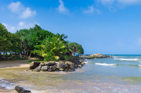 Praia Bentota no Sri Lanka — Fotografia de Stock